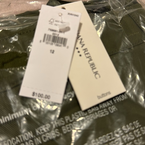 BNWT Banana Republic Twill Aline Khaki Green Midi Skirt Size 12  Sold Out - Picture 2 of 6